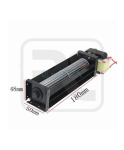 Compact Tangential Blower / Cross Flow Cooling Fan With Power Source Device , Projector , Copy Machine