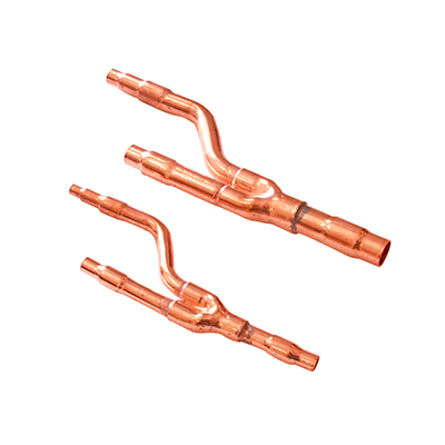 Copper Branching Joint for Twin Air Conditioner System