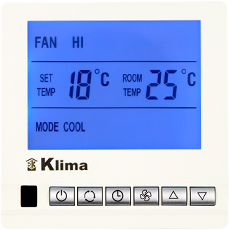 Klima Central AC Thermostat 220V / 60Hz KL-5500